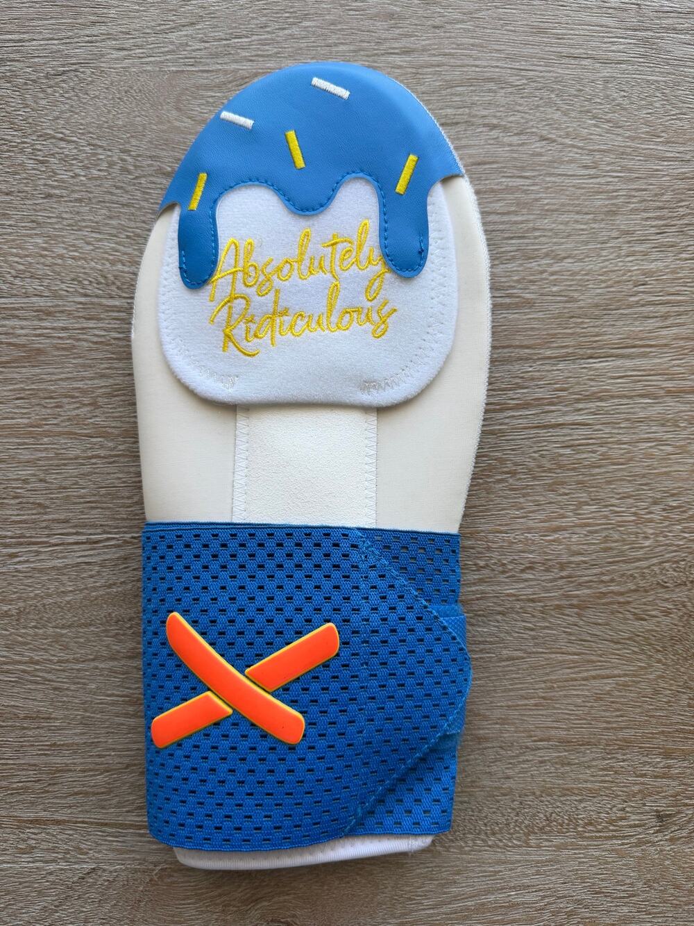 NEW Absolutely Ridiculous UCLA Maya Brady Baseball Sliding Mitt